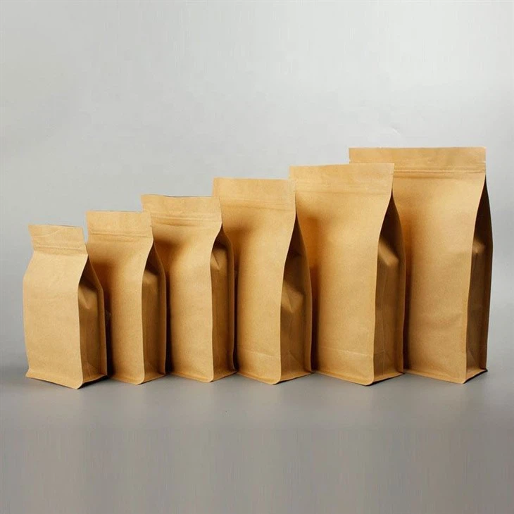 Kraft Eight Side Sealing Bags